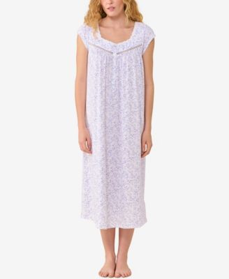 Women's Cotton Jersey Knit Long Nightgown