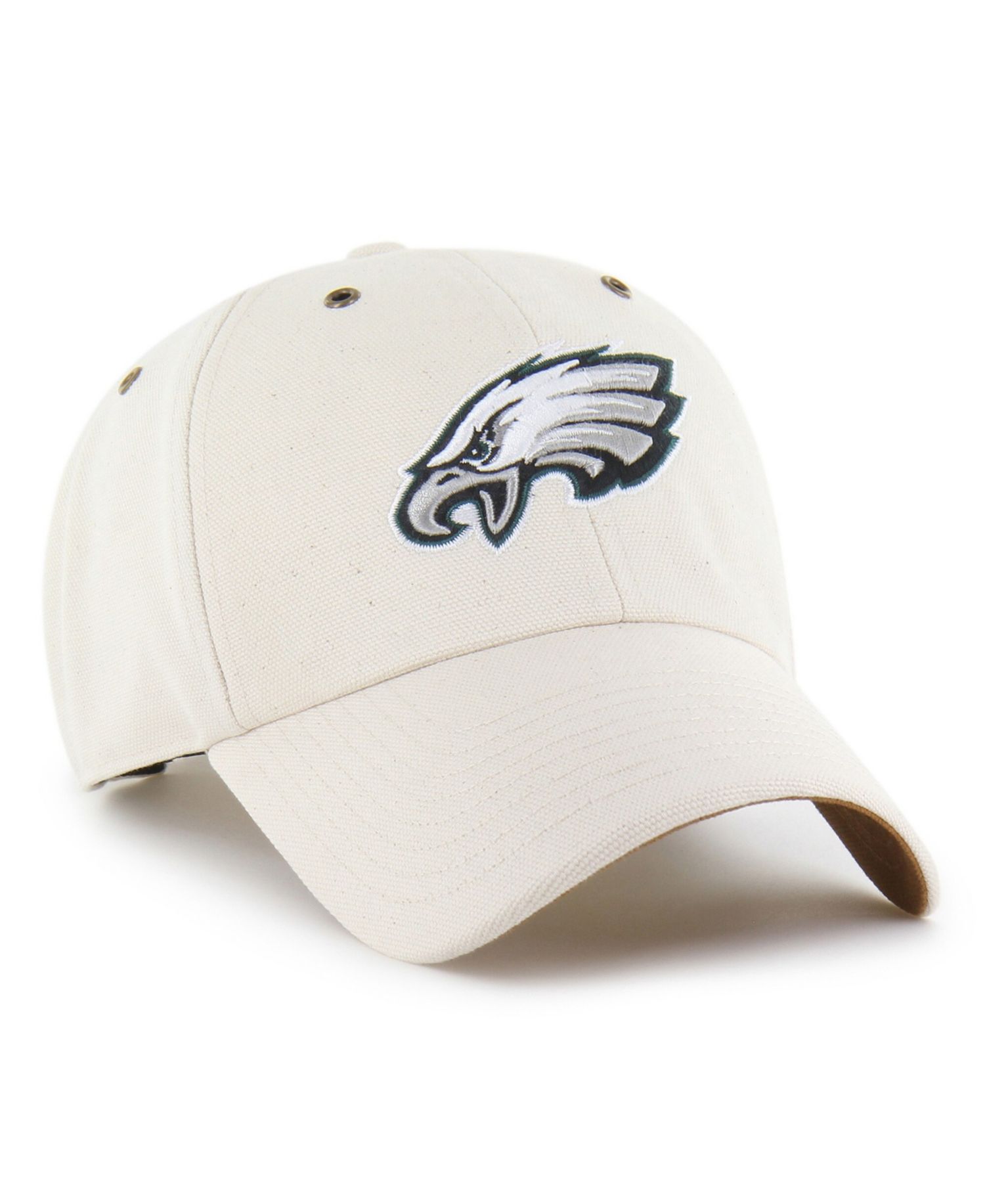 Carhartt x '47 Men's Natural Philadelphia Eagles Undyed Clean Up Adjustable Hat