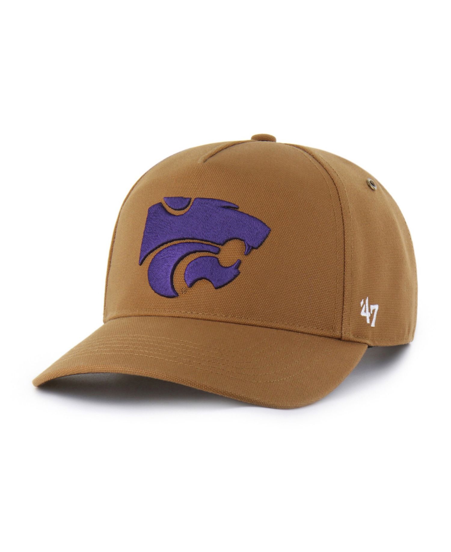 Carhartt x '47 Men's and Women's Brown Kansas State Wildcats Hitch Adjustable Hat