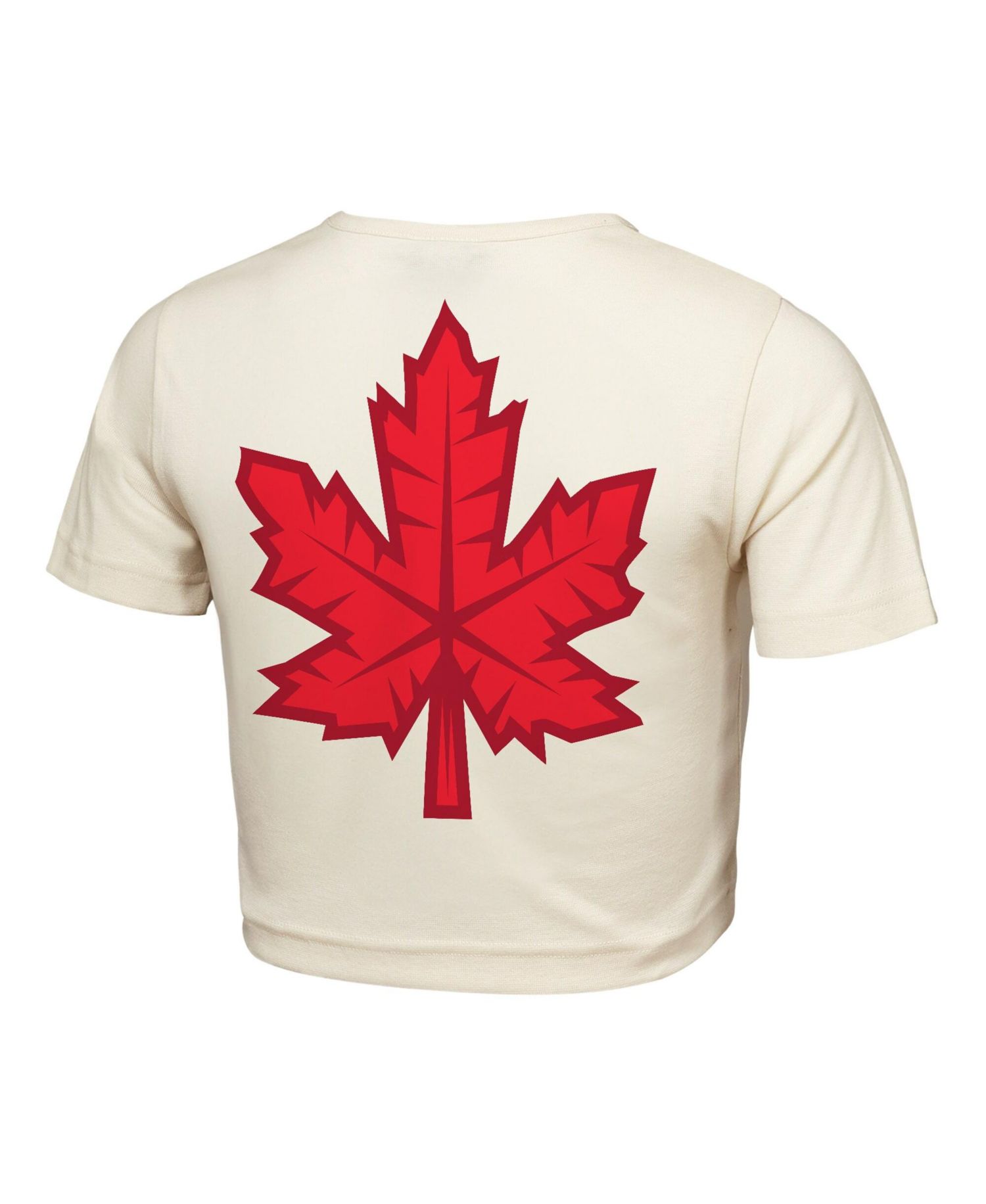 Women's Natural Canada FIFA World Cup 2026 Elote Squad Cropped T-Shirt