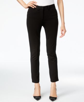 Calvin Klein Slim-Leg Ankle Pants - Macy's