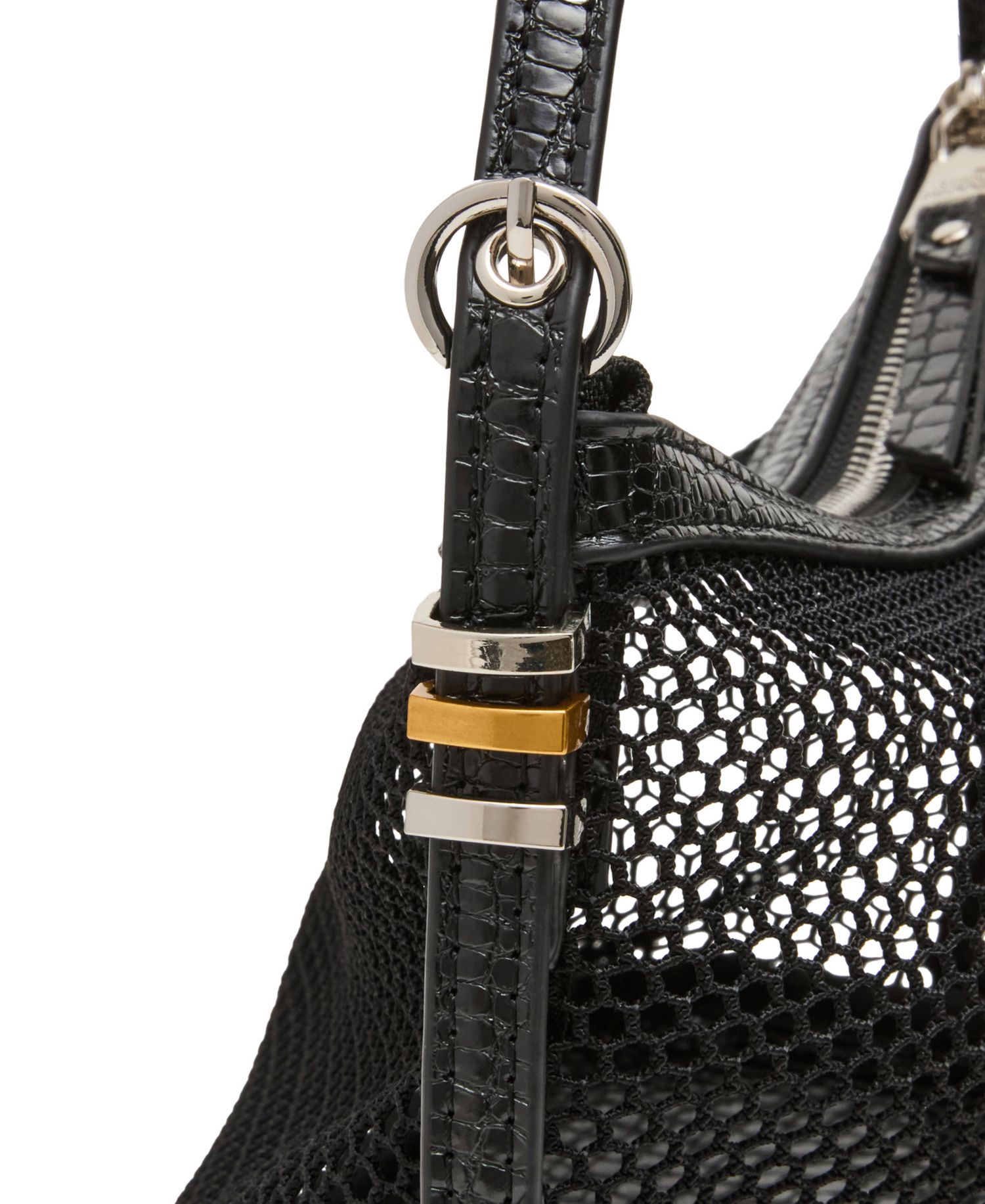 Vixen Mesh Small Shoulder Handbag
