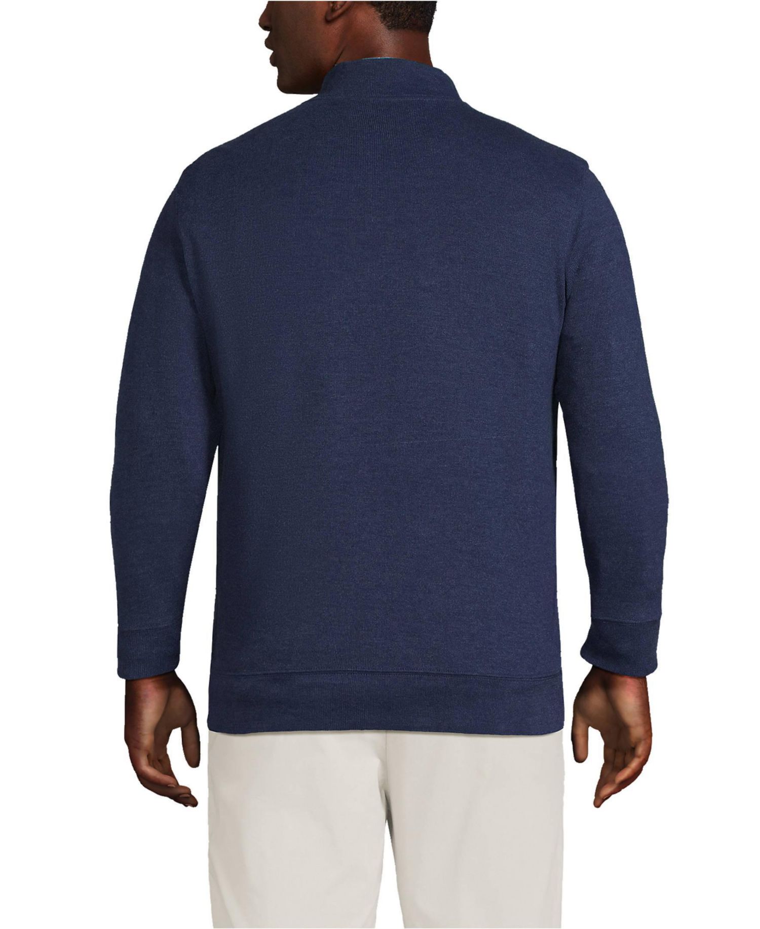 Men's Bedford Rib Quarter Zip Sweater