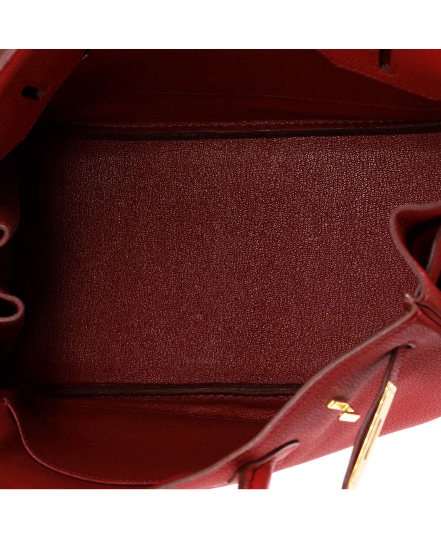Birkin 30 Handbag Red Togo with Gold Hardware