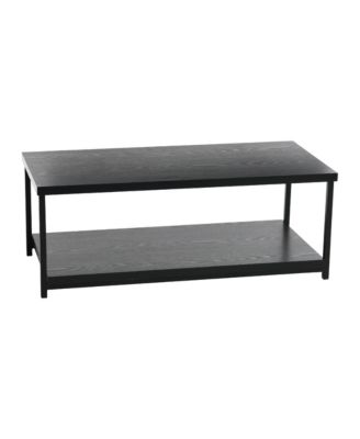 Jamestown Rectangular Coffee Table with Storage Shelf