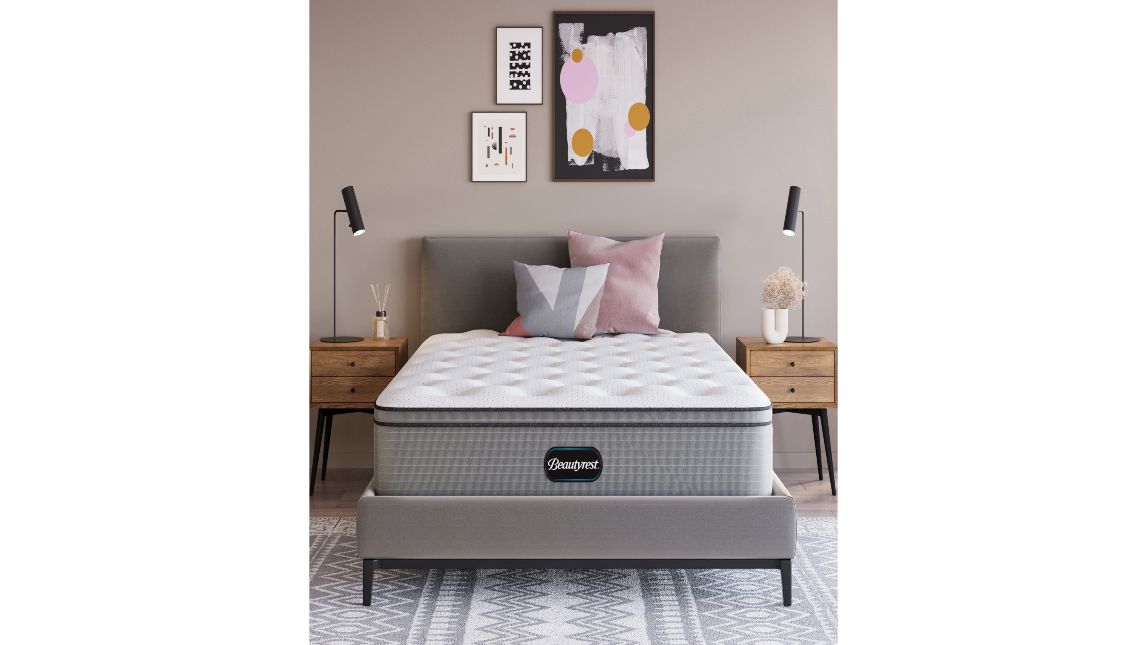 Beautyrest Colt Park 13.75" Plush Pillow Top Mattress, Queen