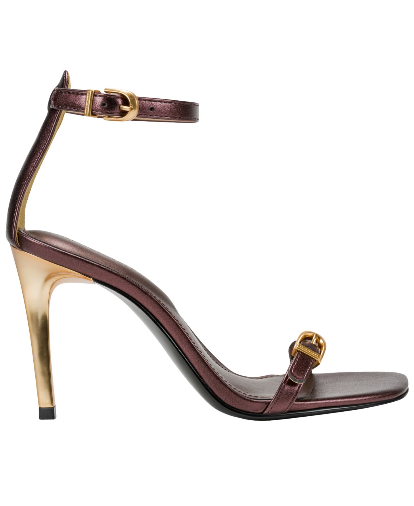 Женские сандалии Donna Karan New York Pryce High Stiletto, цвет: Тёмный медный — фото 2
