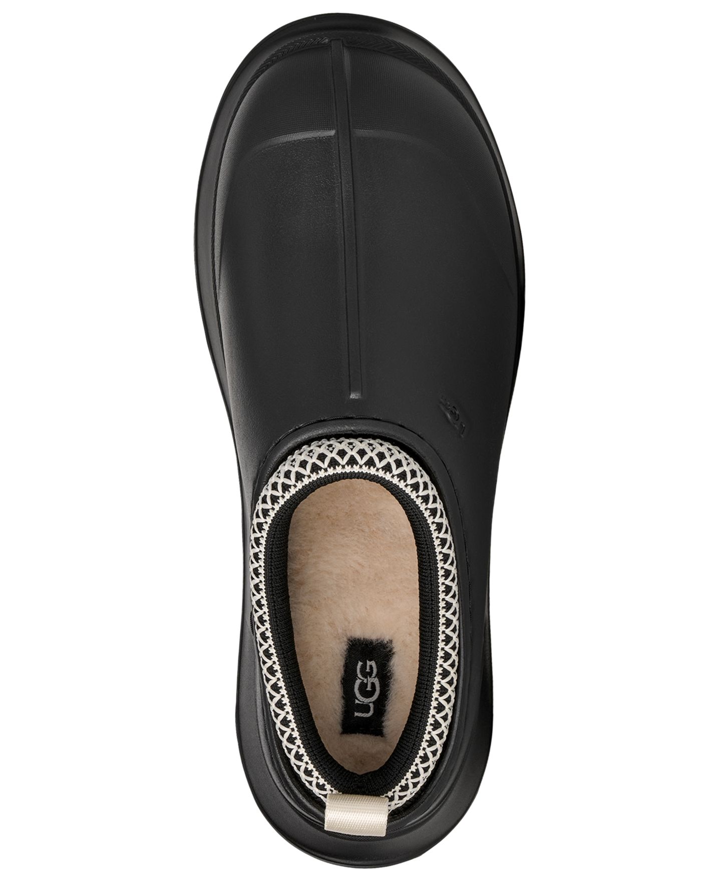 Женские сабо UGG® Tazz Molded Slip-On, цвет: Чёрный — фото 4