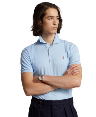 Men’s Slim-Fit Soft Cotton Polo Shirt