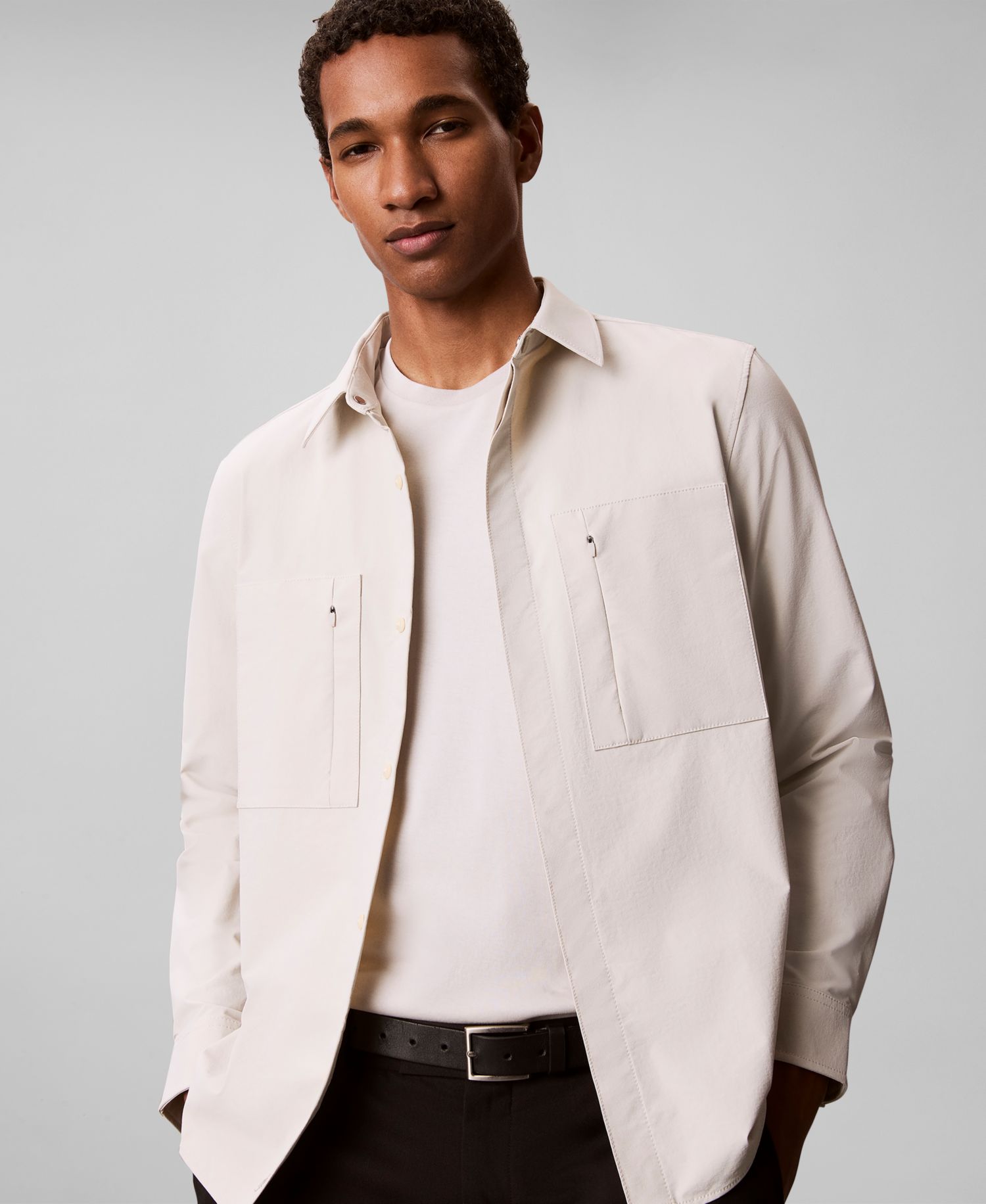 Men's Stretch Blend Classic-Fit Shirt