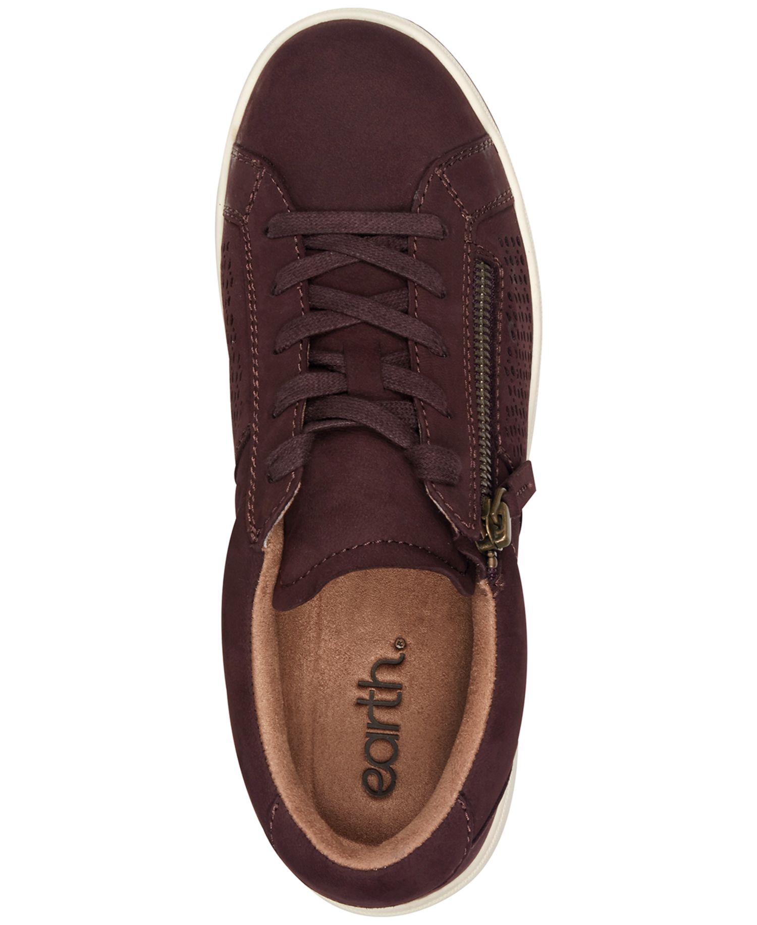 Women's Netta Side Zip Lace-Up Sneakers