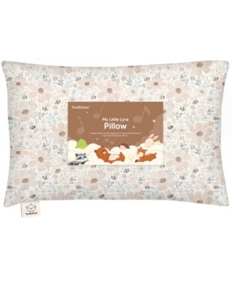 1-Pack Lyra Muslin Toddler Pillow with Pillowcase 13x18, Organic Cotton Muslin Kids Pillow for Boys, Girls, Sleeping, Travel