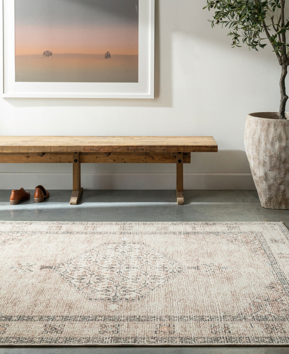 Becki Owens x Livabliss Midtown Machine Washable 89183 7'10" x 10' Area Rug