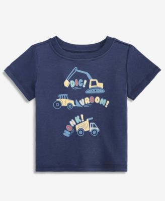 Toddler Boys' 2T-4T Mix & Match Short-Sleeve Construction T-Shirt