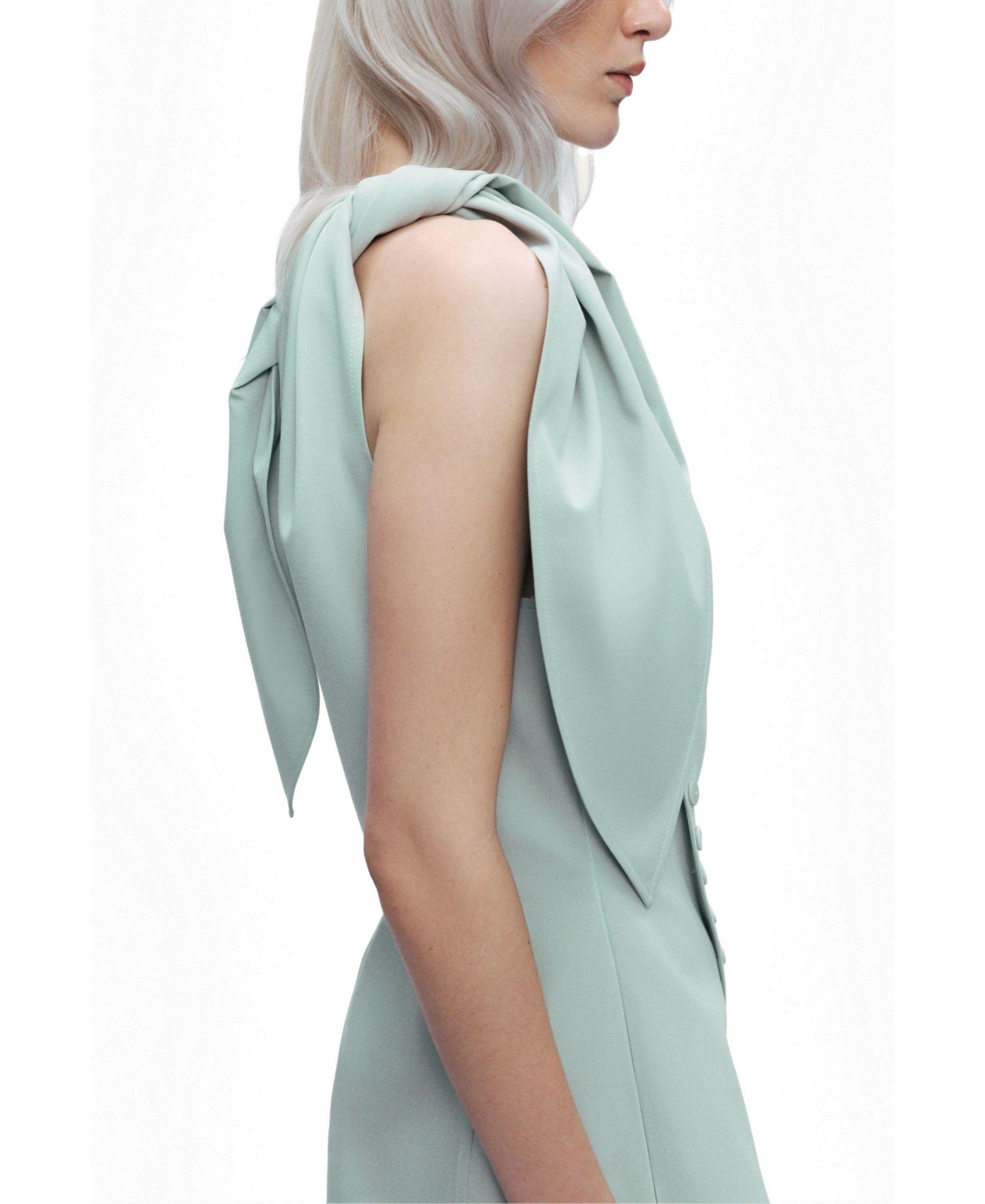 Women's Shoulder-Tie Blouse