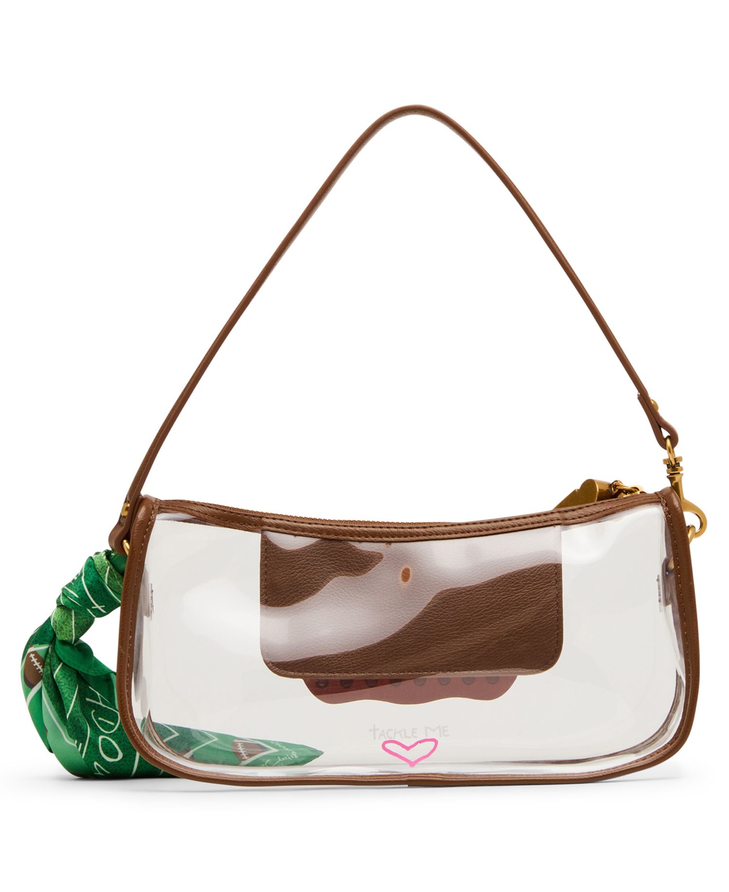 Miss Touchdown Clear Shoulder Handbag