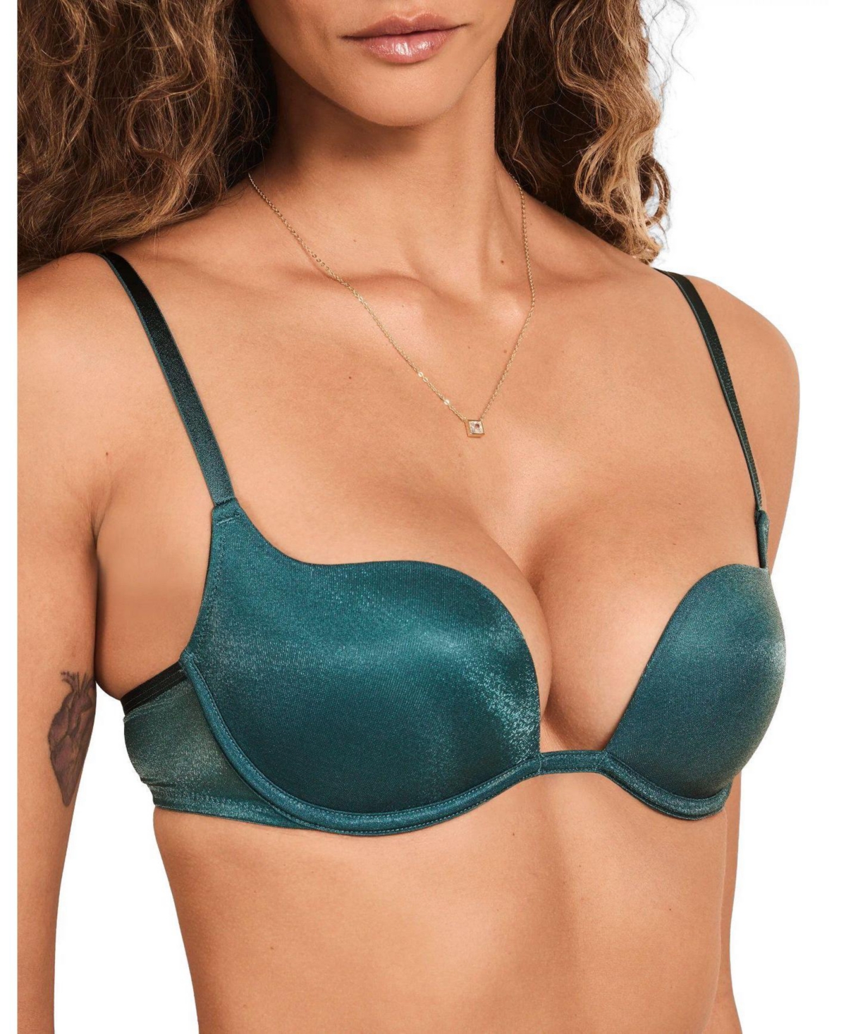 Adore Me Women's Gianina Push Up Plunge Bra