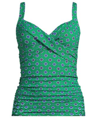 Women's Sweetheart Wrap Underwire Tankini Top