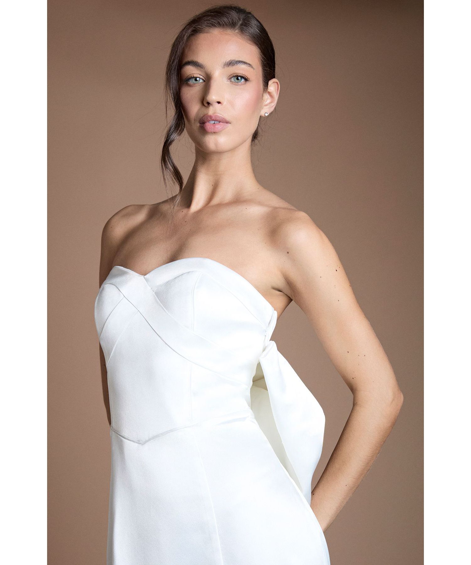 Women's Bow Fishtail Dress