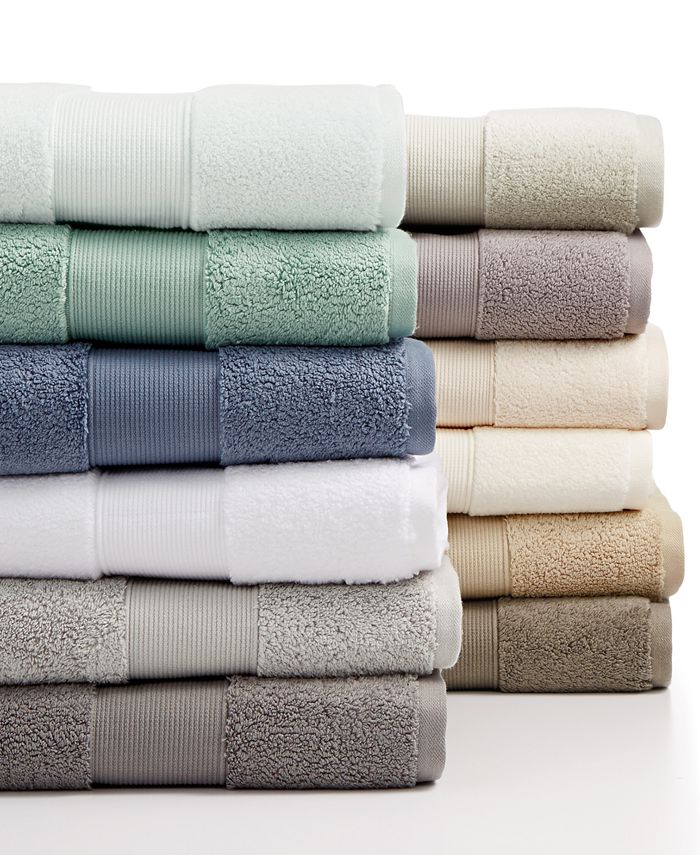 Calvin Klein CLOSEOUT! Plush 13 x 13 Washcloth - Macy's