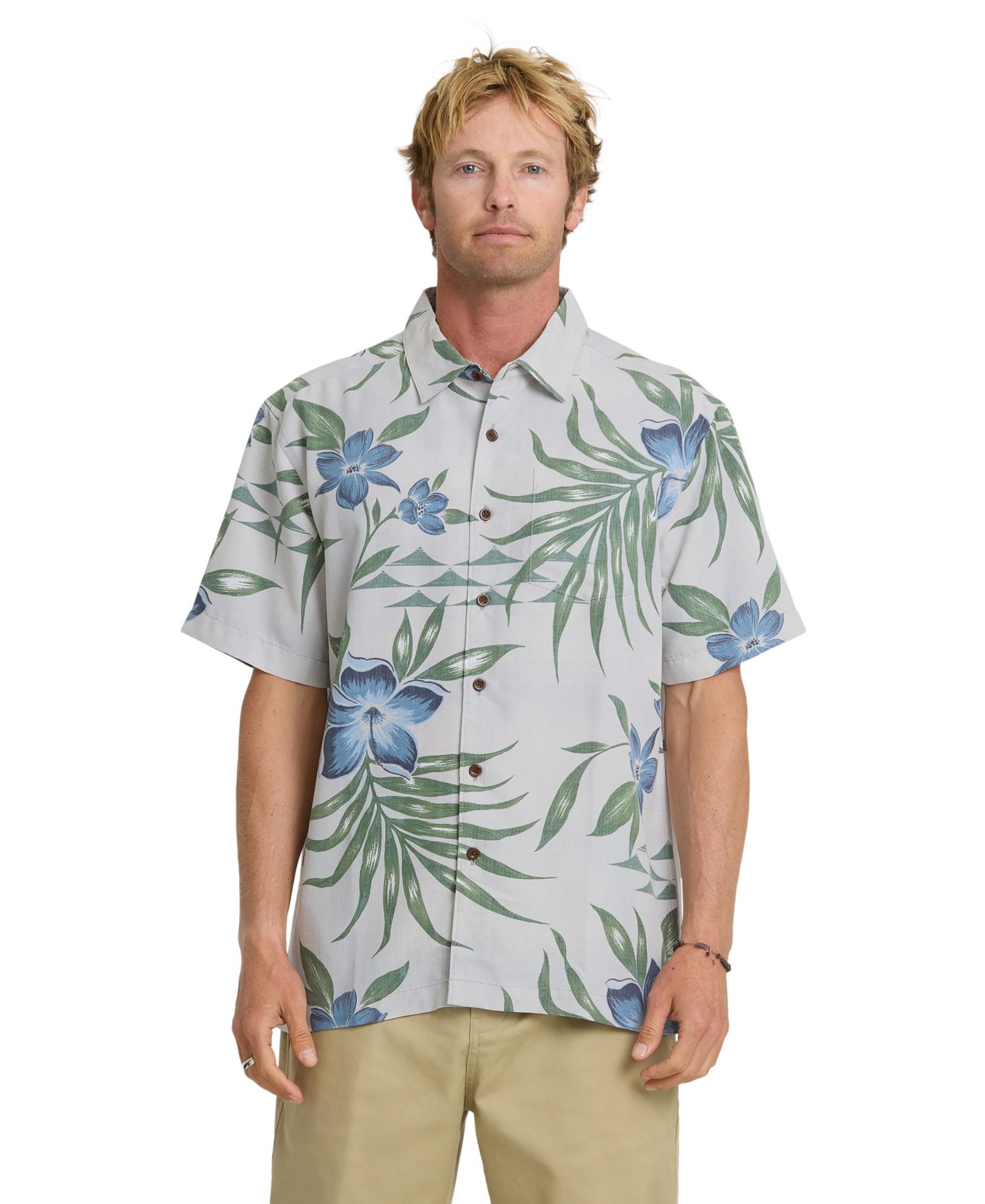 Men's Palapa Floral Short-Sleeve Shirt