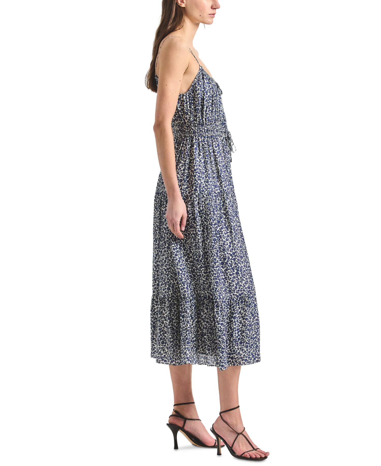 Women's Abigail Smocked Waist Midi Dress
