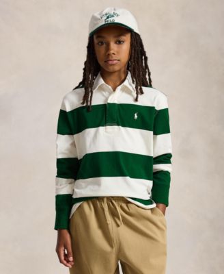 Boys' 8-20 Iconic Long-Sleeve Rugby Shirt