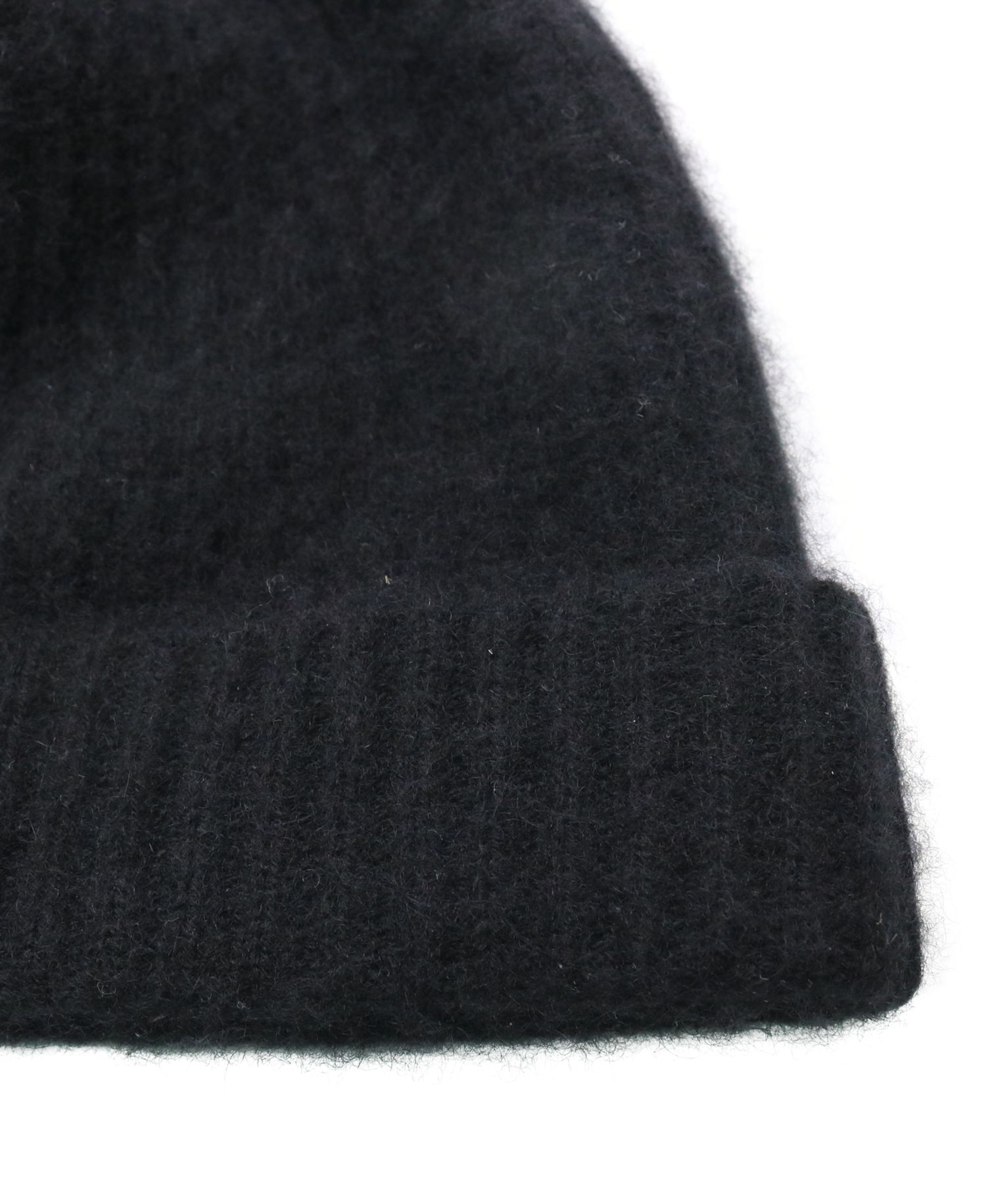 Men's Cashmere Folded Cuff Ribbed Hat