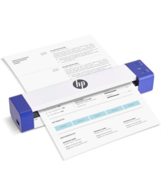 PS150 Portable Wireless Document Scanner, Duplex USB and Wi-Fi Rechargeable Scanner