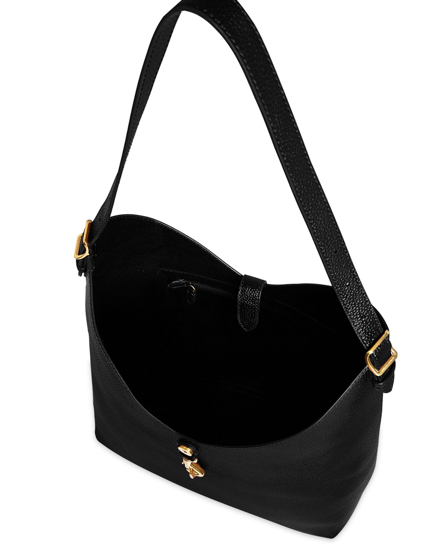 Megan Large Leather Hobo Bag