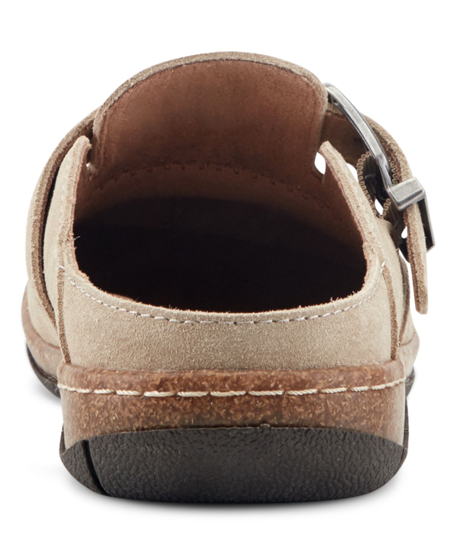 Women's Eileen Woven Suede Footbed Clogs