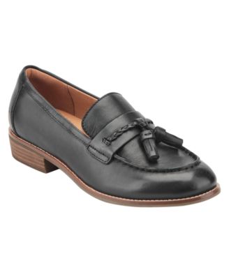 Women's Elinna Leather Slip-On Tassel Loafers
