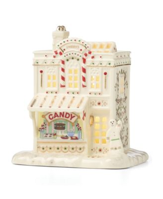 FROM THE 2008 VAULT! Mistletoe Park Candy Shoppe Lit Figurine