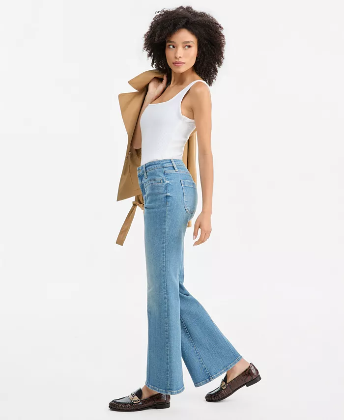 Women's Mid-Rise Flare Jeans - thumbnail 8