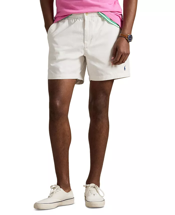 Men's 6-Inch Polo Prepster Stretch Chino Shorts - thumbnail 3