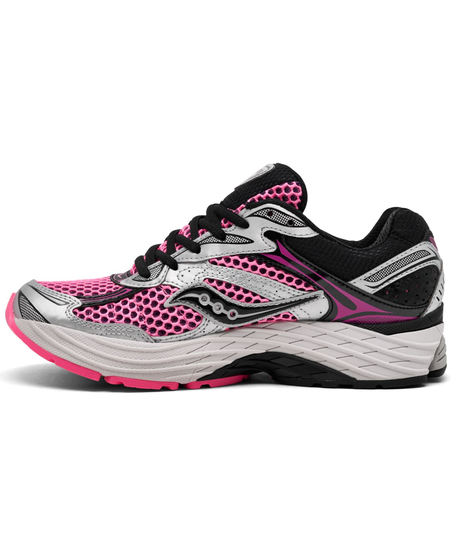 Женские кроссовки Saucony ProGrid Omni 9 Sneakers, цвет: Розовый — фото 3