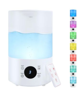 1.1 Gal Humidifier with 7-Color RGB Light, 12H Runtime, 9H Timer & 360&deg; Nozzle