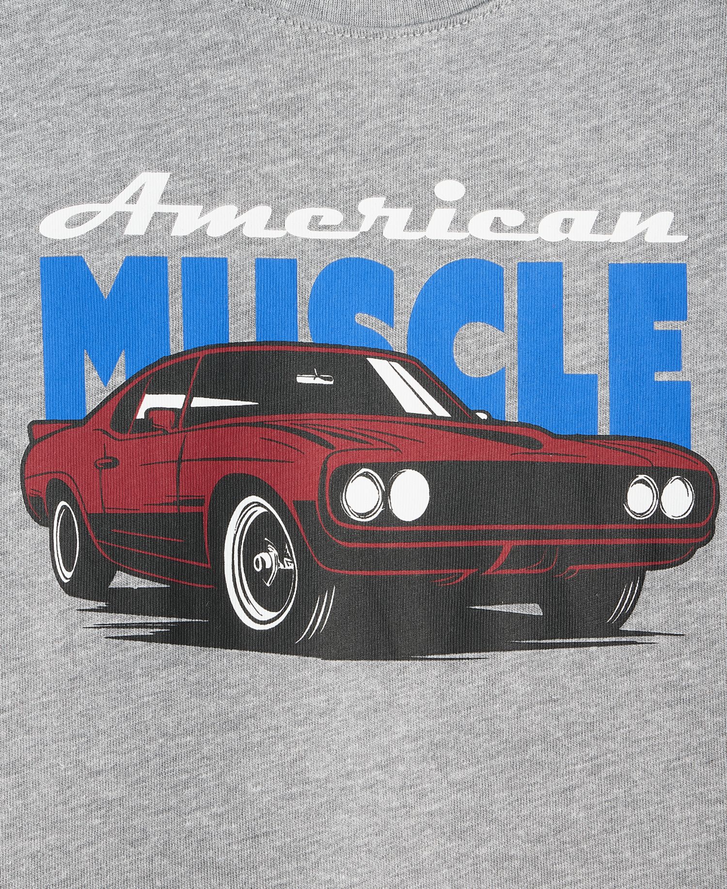 Boys' XS-XL Short-Sleeve American Muscle T-Shirt