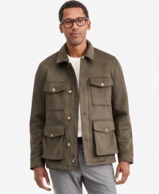 Men's Faux-Suede Jacket