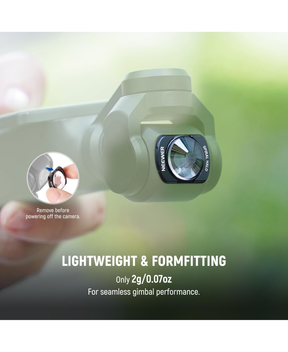Neewer Fl-C35 Camera Lens Accessory for Dji Osmo Pocket 3
