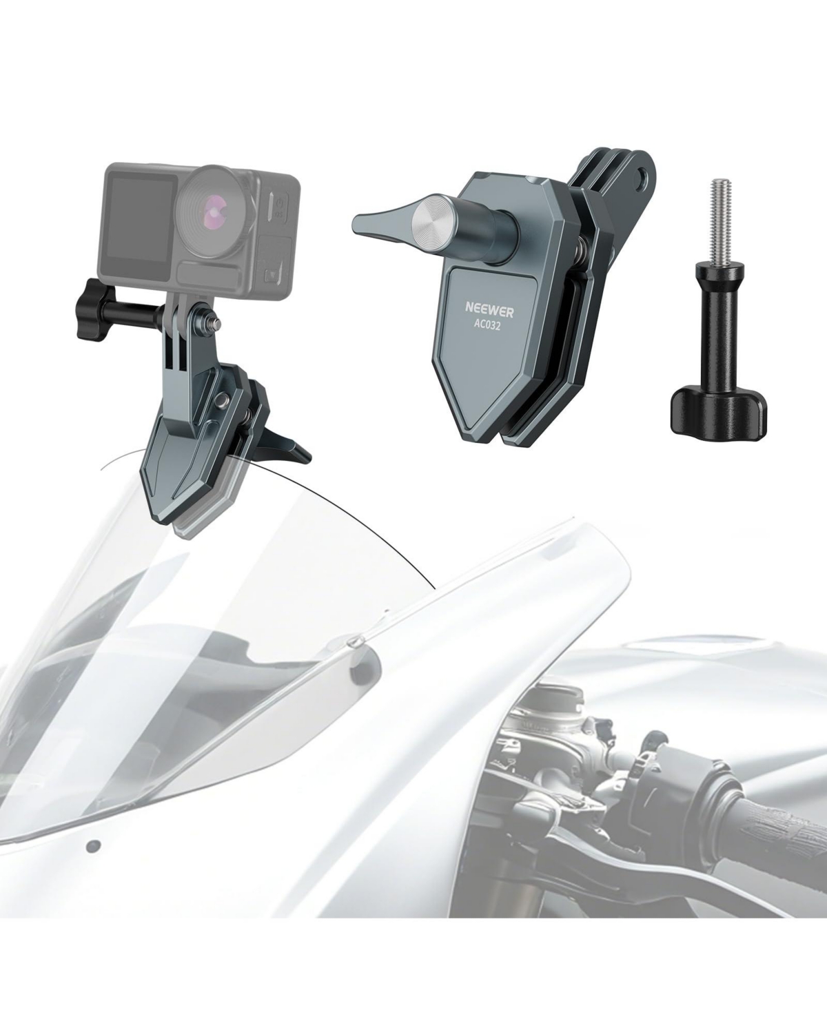 Neewer AC032 Camera Mounting Accessory for select GoPro, Dji and Insta360 action cameras