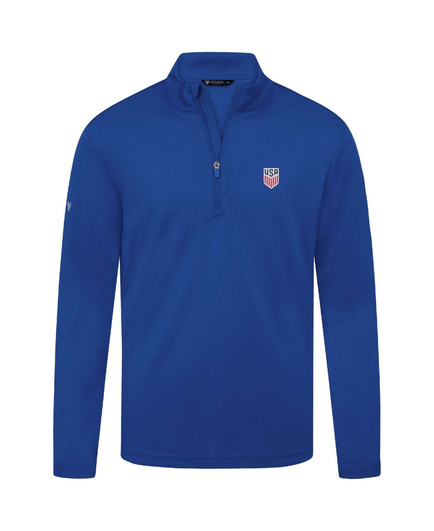 Men's Royal USMNT Heron Quarter-Zip Pullover