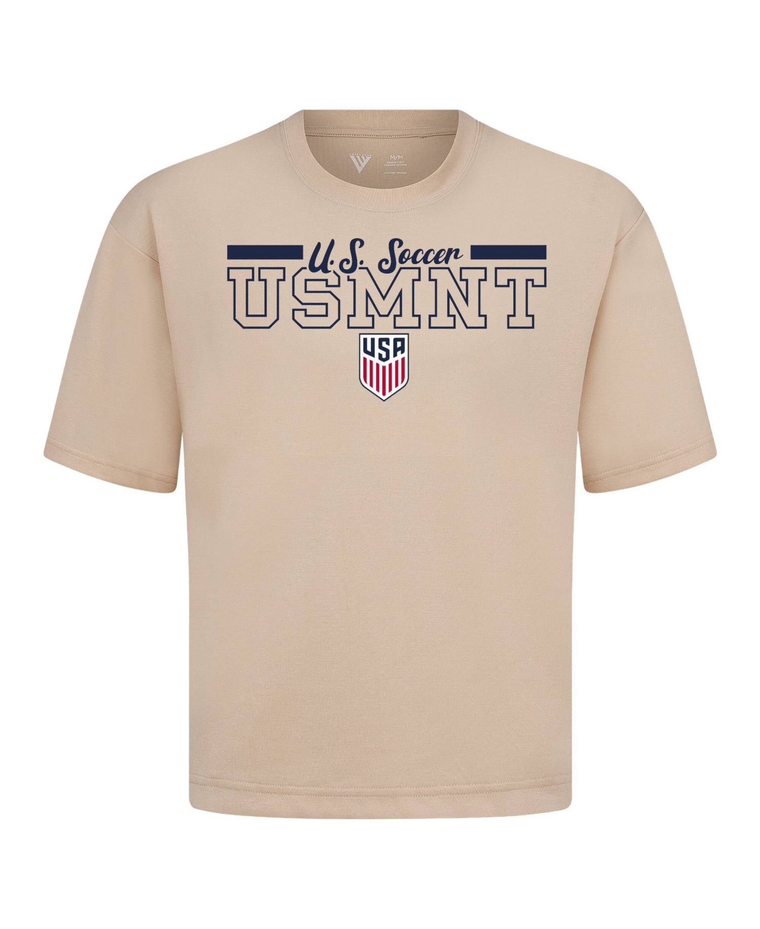Men's Khaki USMNT Vanguard Luxe Signature T-Shirt