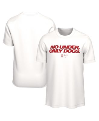 Men's White USMNT No Under Only Dogs T-Shirt