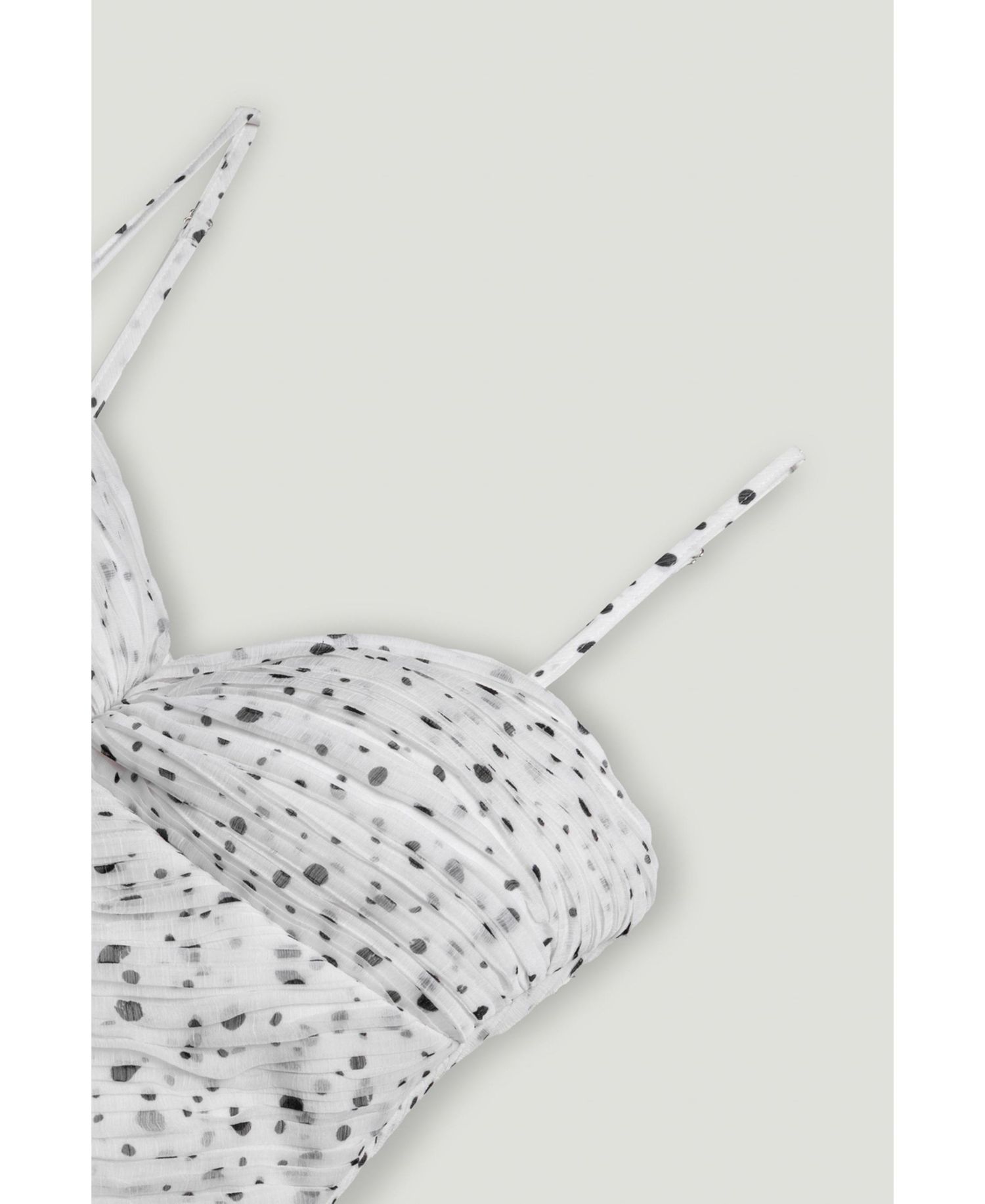 Women's Printed Chiffon Bustier