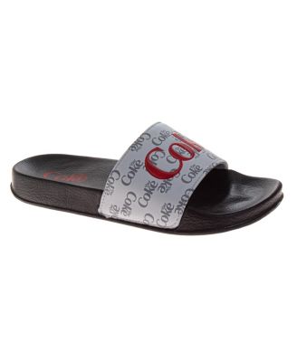 Men's Classic Script Pillow Slides UltraSoft Quick Dry Comfort Sandals