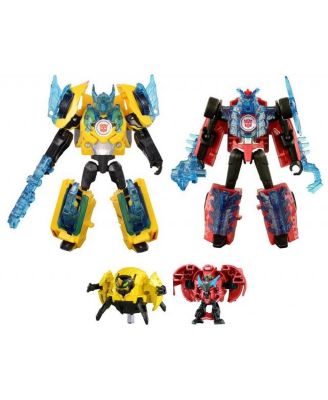 TAV-44 Sideswipe and Bumblebee Supreme Armor Set Adventure