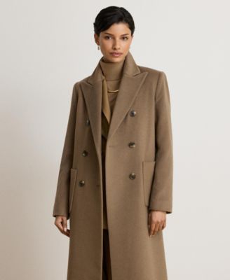 Women's Maxi Wool-Blend Coat