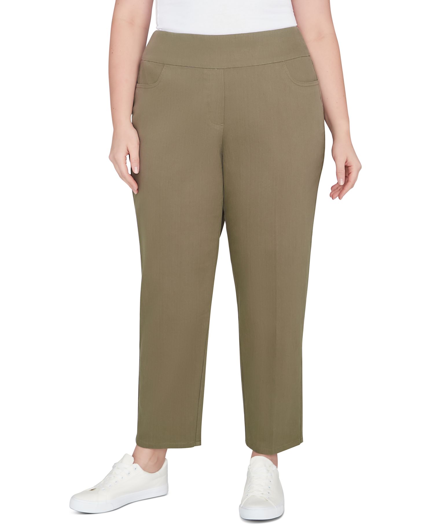 Plus Size Super Stretch Pull-On Pants