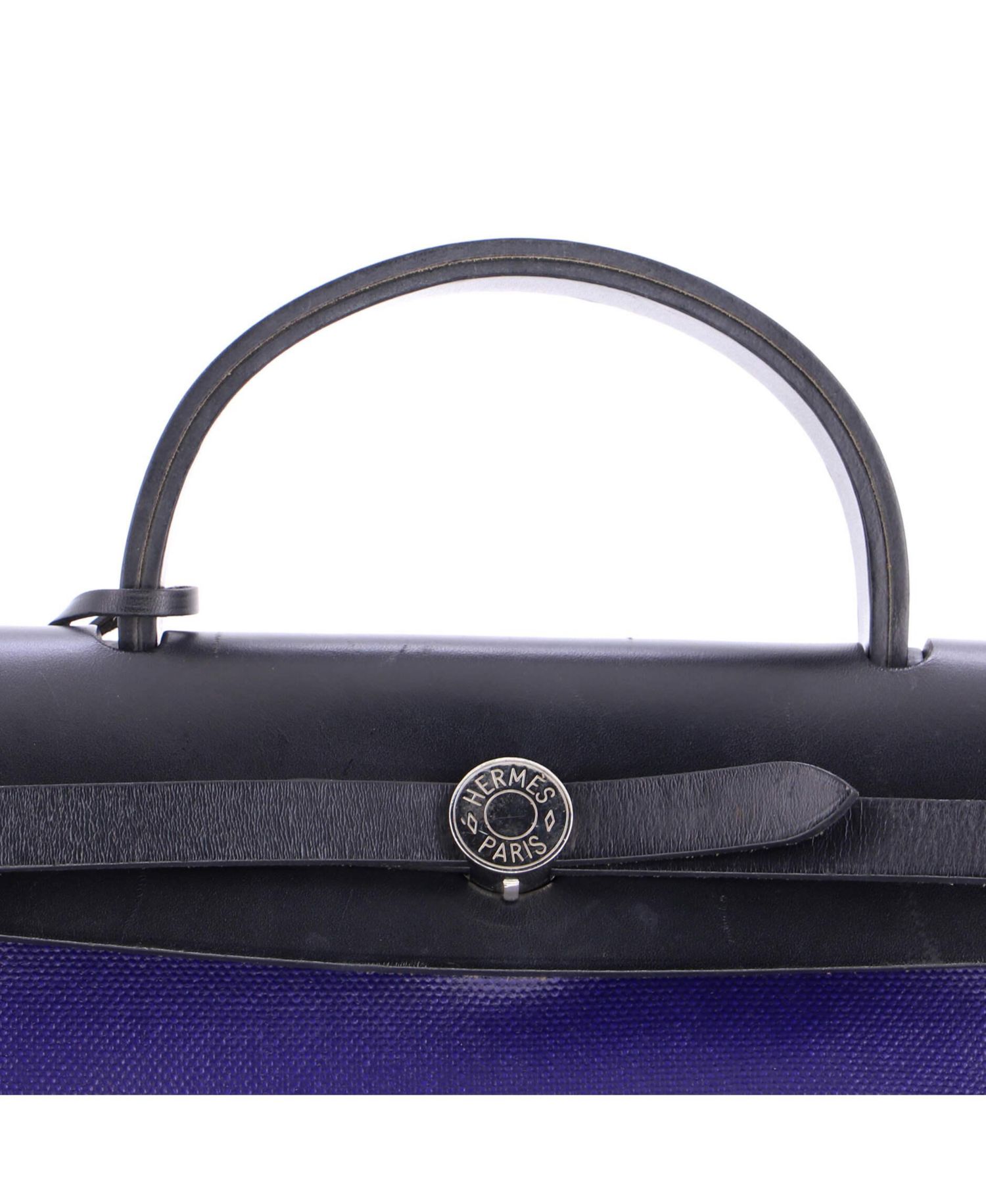 31 Herbag Zip Berline Vache Canvas and Leather